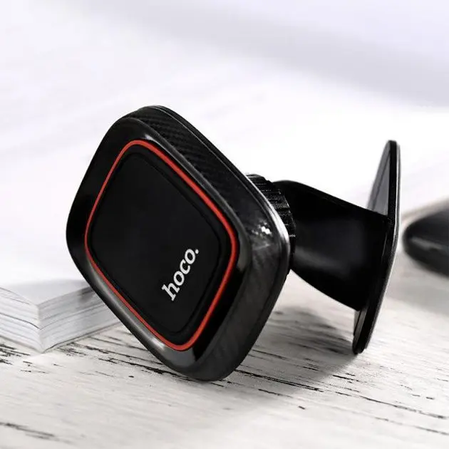 Автотримач Hoco CA24 Lotto Magnetic Adsorbed Holder (Black) [30743] - фото 3