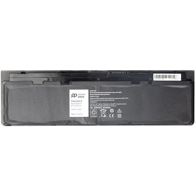 Акумулятор PowerPlant PowerPlant для ноутбуків DELL Latitude E7240 (WD52H, DL7240PJ) 7.4V 4800mAh (NB440740) - фото 2