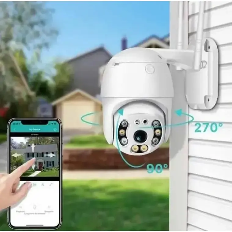 Вулична поворотна IP камера відеоспостереження Digital Wi-Fi N3 6913 - 2mp ICSee - фото 5