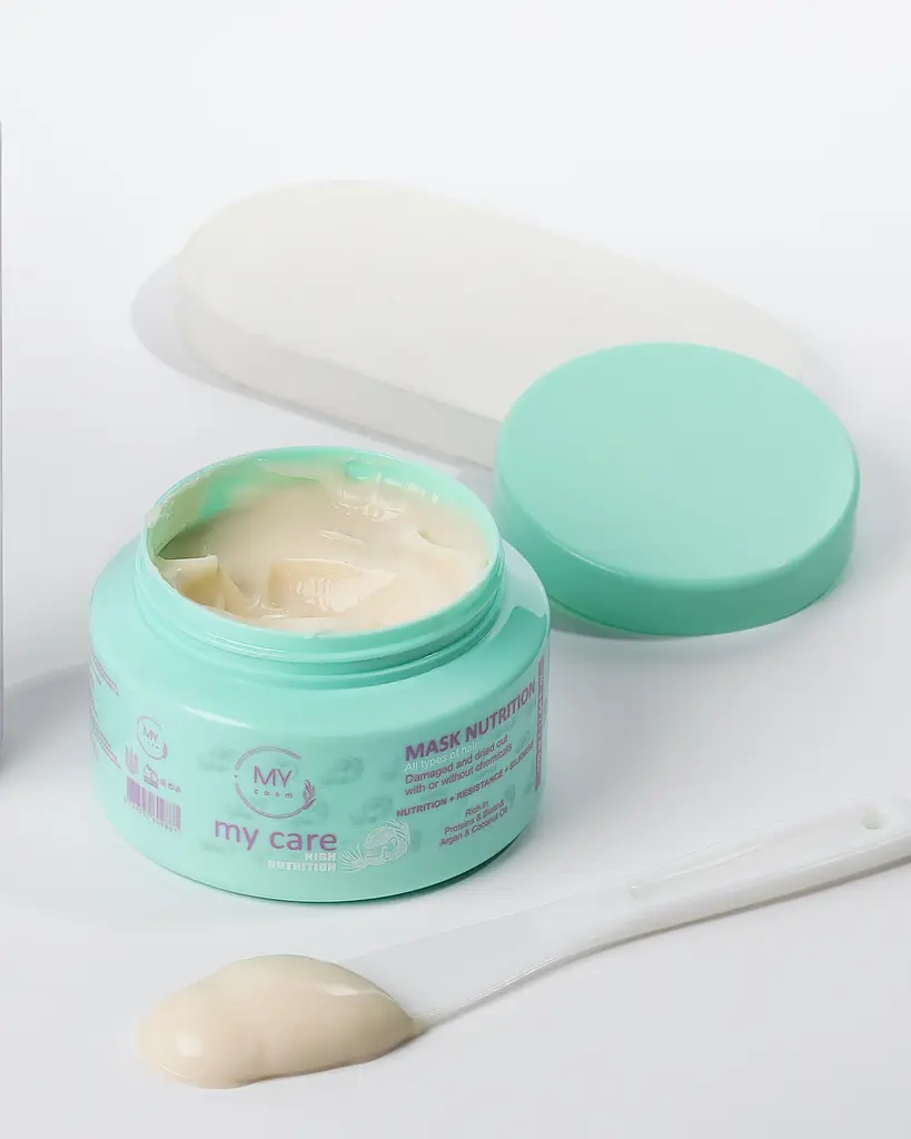 Маска для сухого та пошкодженого волосся MY COSM High Nutrition Mask 500 мл - фото 2