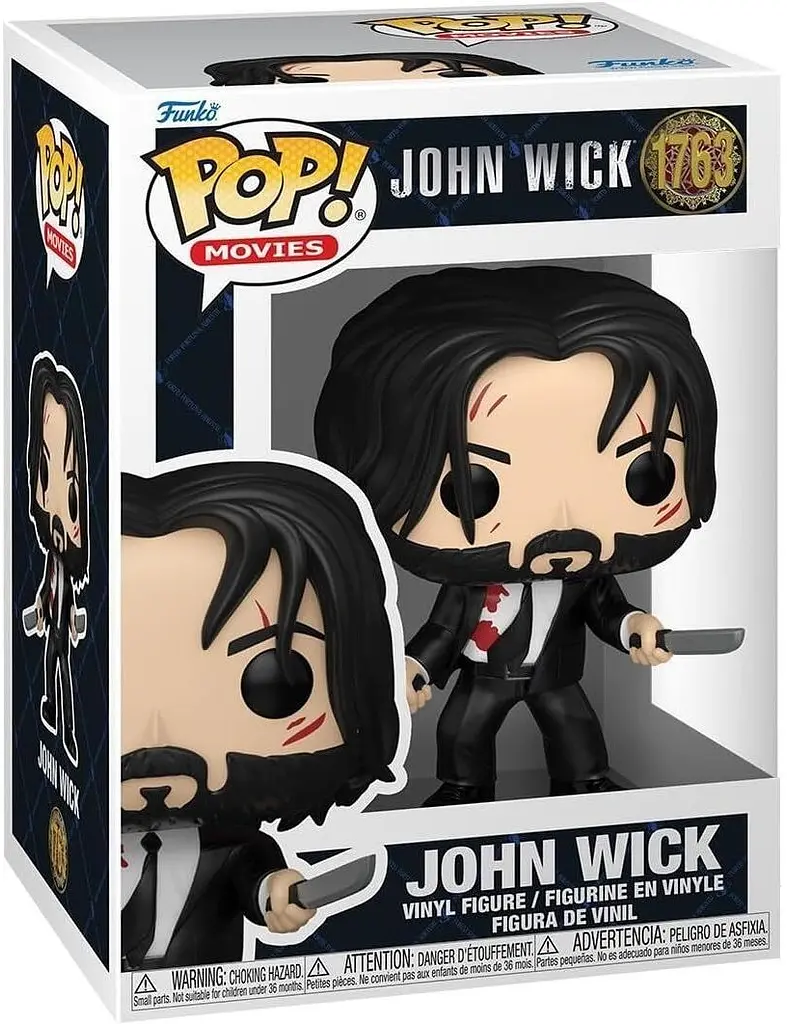 Коллекционная фигурка Funko Pop Фанко Поп  Джон Уик John Wick 10 см FP C JW 1763 - фото 3