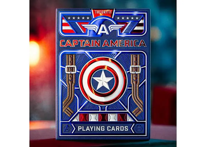 Карты игральные United States Playing Card Company Theory11 Captain America - фото 11