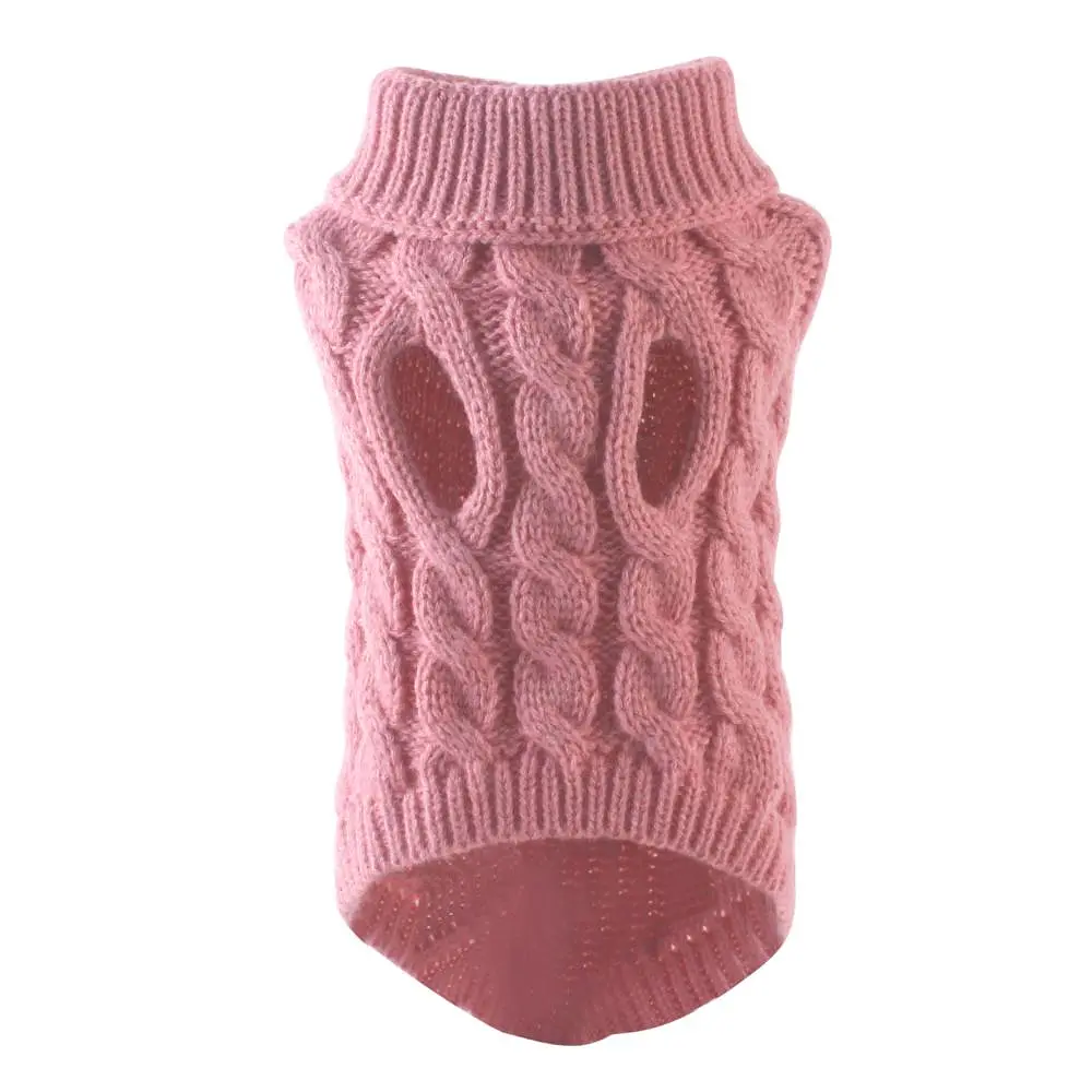 Светр для собак та котів EcoToys Pink L рожевий A: 30 см B: 38 см C: 28 см 7029 - фото 2