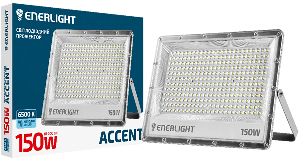 Прожектор світлодіодний Enerlight Accent 150 Вт 6500 K (ACCENT150SMD120C) - фото 4