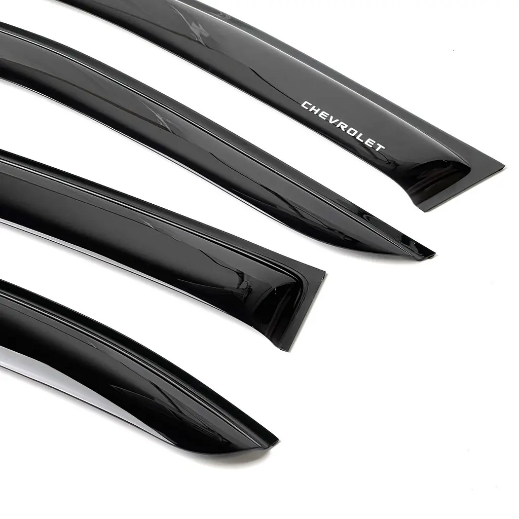 Дефлектори вікон вітровики Chevrolet Epica / Evanda 2006-2012 Voron Glass - фото 3