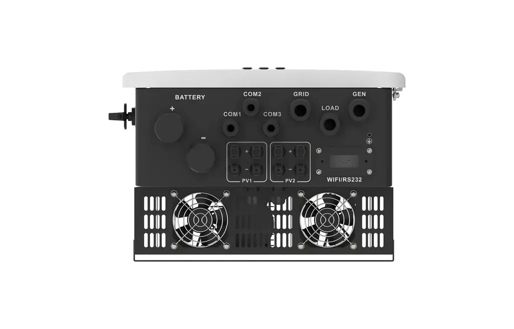 Гібридний інвертор Deye SUN-12K-SG05LP3-EU-SM2 12 кВт (трифазний) для сонячних систем з MPPT контролерами - фото 6