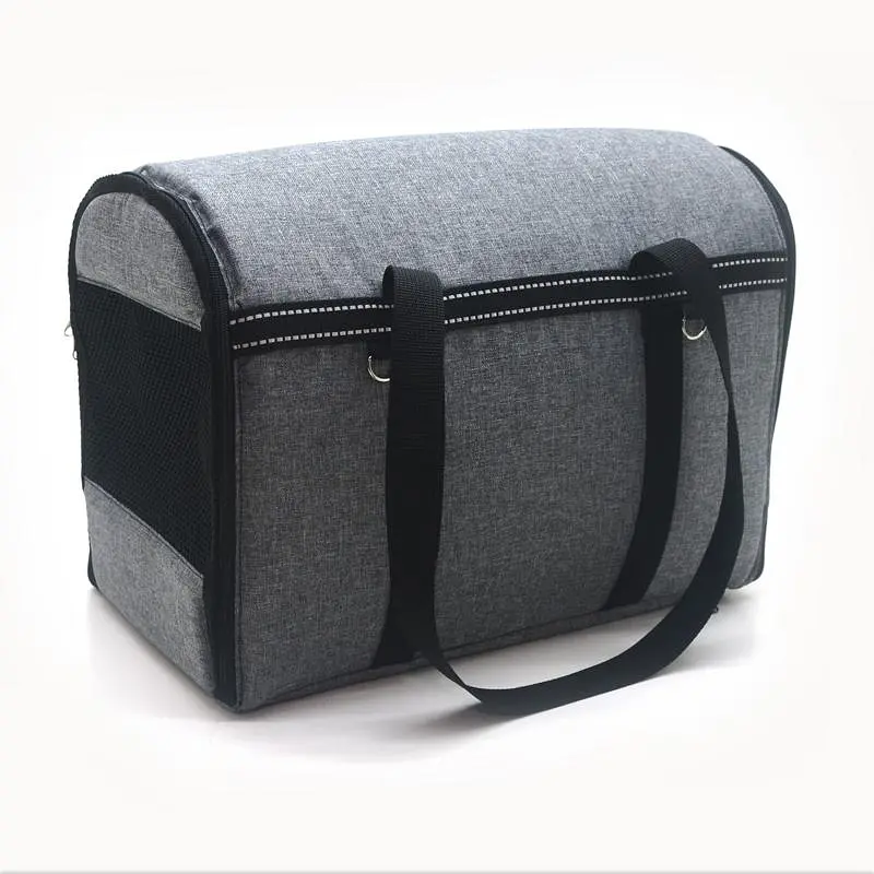 Сумка тунель матрац для собак та котів Zoo-hunt Меланж сіра №1 220х420х310 мм - фото 6