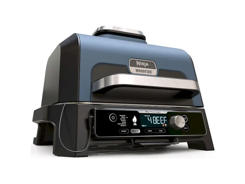 Електрогриль-барбекю Ninja Woodfire Pro Connect XL (OG901EU) - фото 2