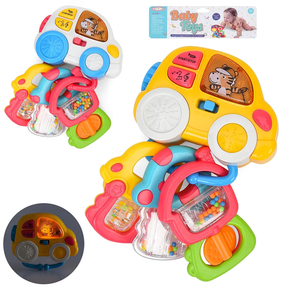 Брязкальце A-toys Машинка з підсвічуванням та мелодіями 8431A2 - фото 2