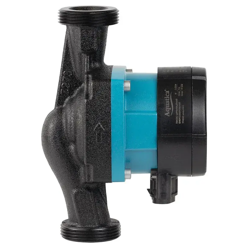 Насос циркуляційний енергозберігаючий 5-25Вт Hmax 4м Qmax 47л/хв Ø1½" 180мм + гайки Ø1" AQUATICA GPA25-4/180 III (774043) - фото 6