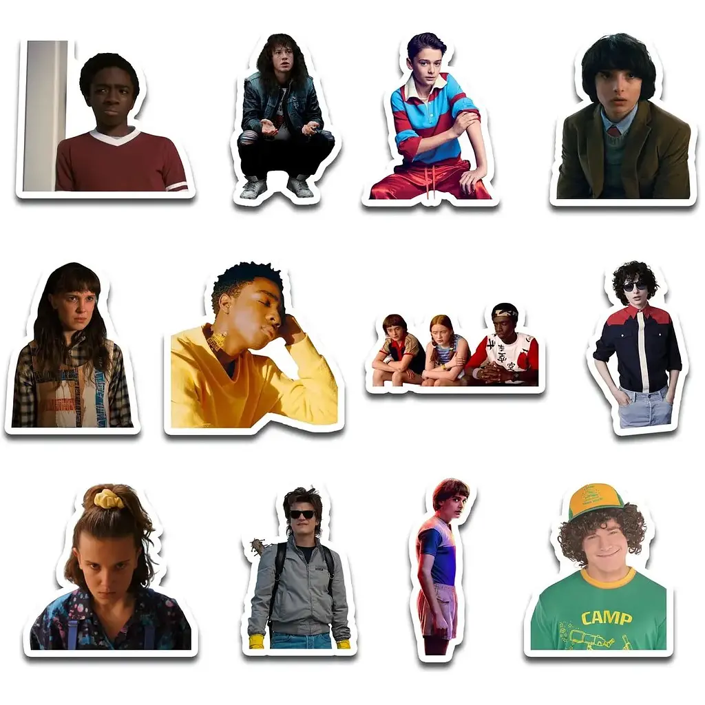 Стікерпак набір наклейок G-Toys Stranger Things 45 шт. (SP ST 01) - фото 2