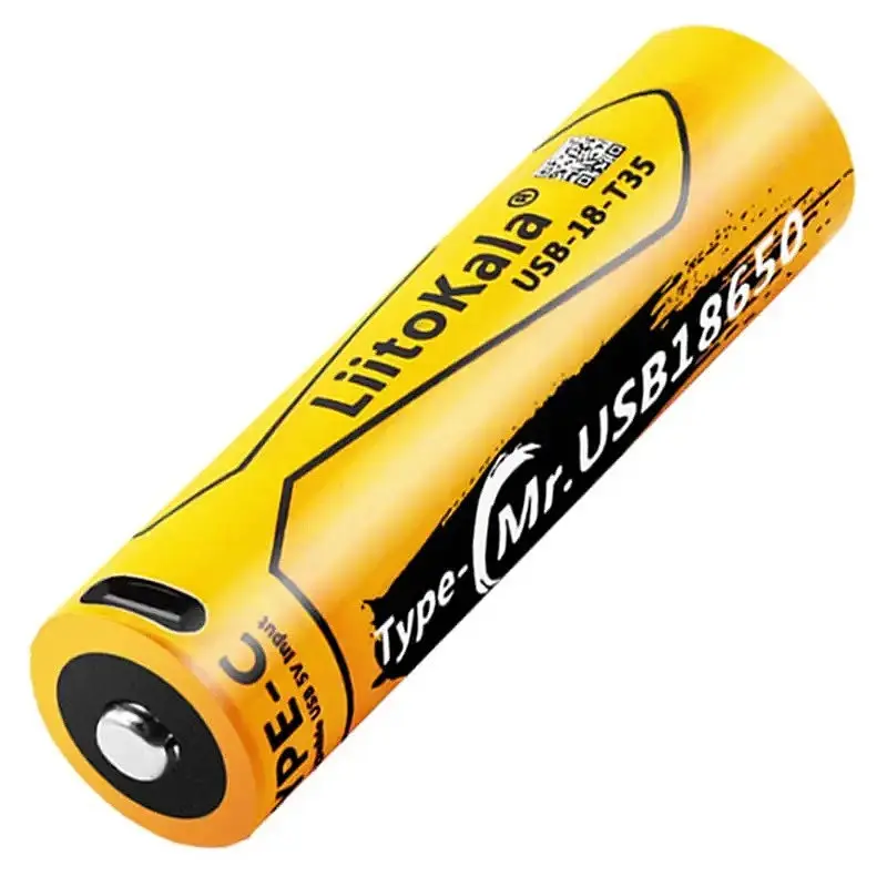 Акумулятор LiitoKala USB-T35-18650 3500mAh (Original)