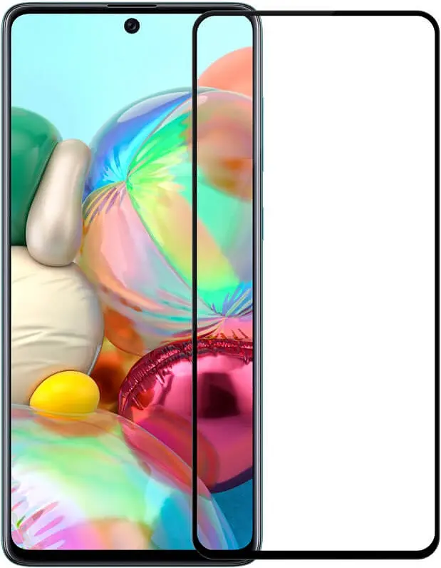 Захисне скло Optima 3D Samsung Galaxy A71 2020 A715 black - фото 2
