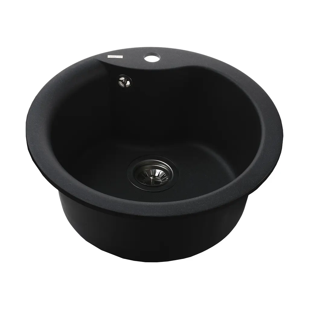 Гранітна мийка Globus Lux Orta графiт 485мм-А0001 - фото 3