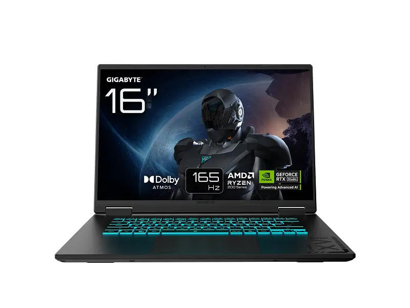 Ноутбук Gigabyte Gaming A16 (3THK3UA893SD) Black Steel