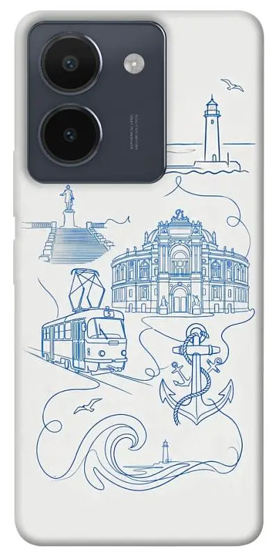 TPU чохол Demsky Southern pearl для Vivo Y36