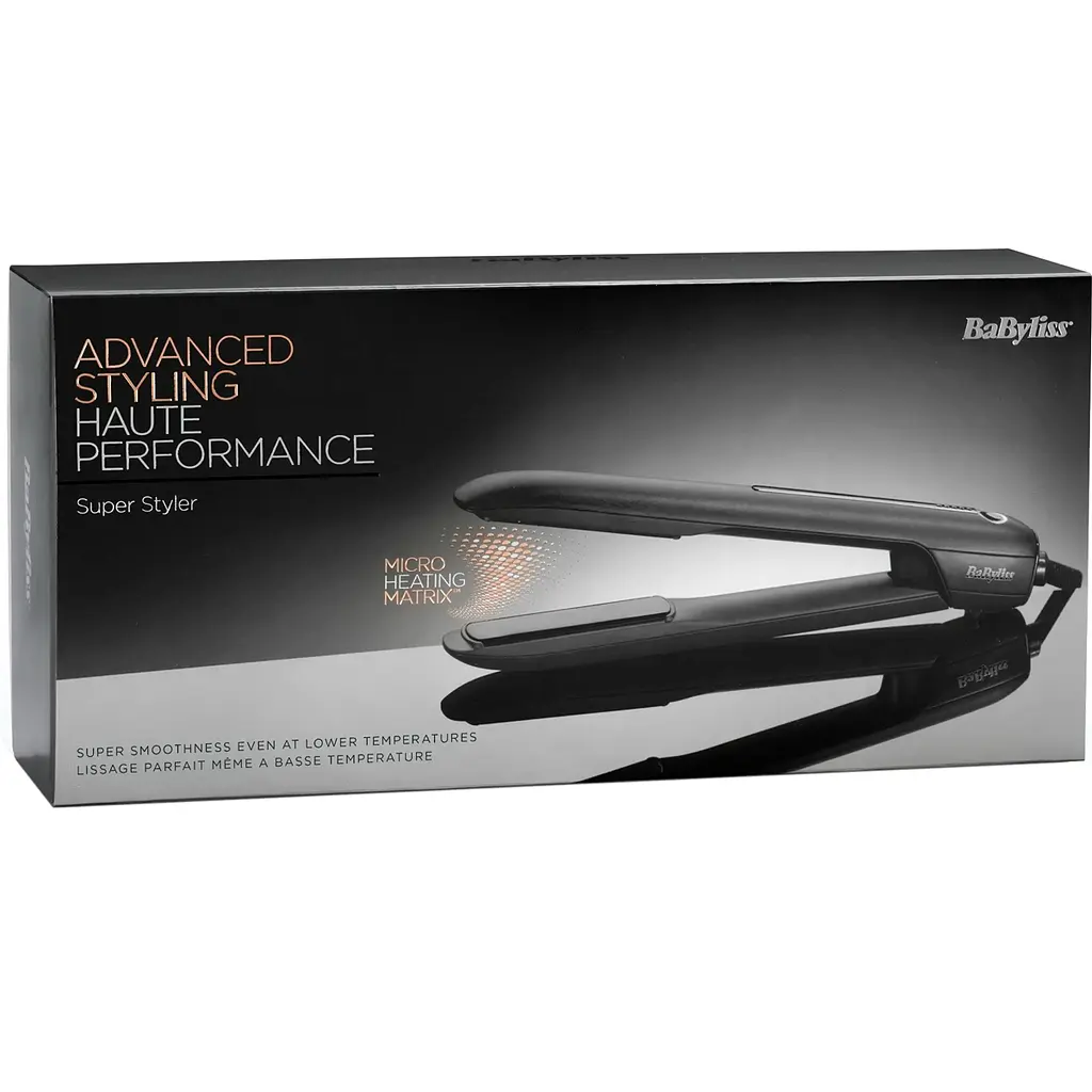 Випрямляч BaByliss Super Styler чорний (ST485E) - фото 5