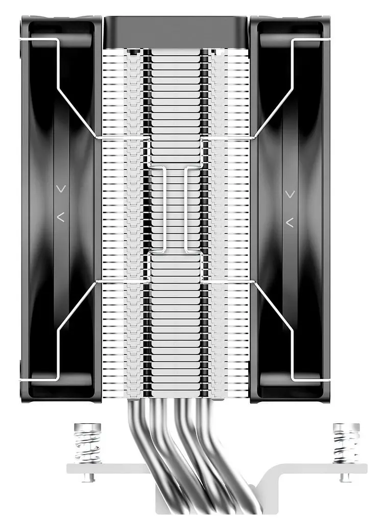 Кулер для процесора Ocypus DELTA A40 ELITE BK DUAL FAN (DELTA-A40-BK2NNWN00X-GL) - фото 4