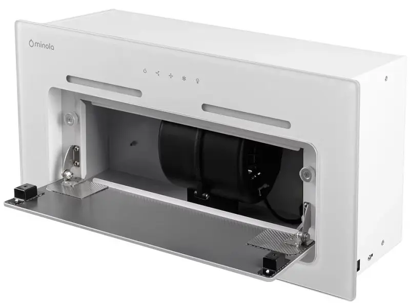 Витяжка вбудована Minola HBI 6473 WH GLASS 800 LED Line - фото 5