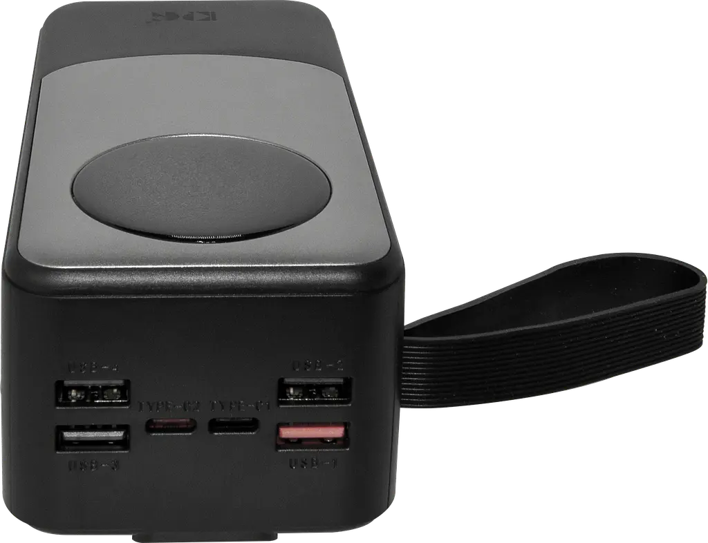 Power Bank King Power KPG-402X 40000mah 22.5W QC3.0 LED 2 in 1 black EU - фото 2