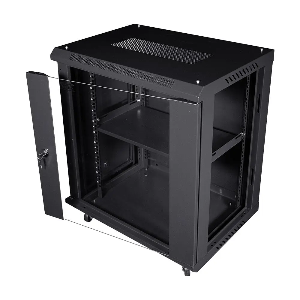 Комутаційна шафа NVC-12U/600x450x640 Black (25-00071) - фото 9