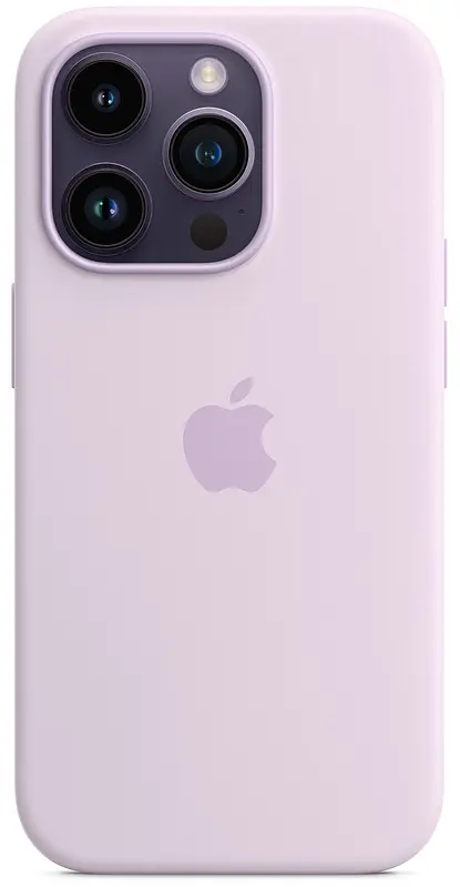 Чехол Silicone Case для Apple iPhone 14 Pro (Lilac) ААА [73020] - фото 5