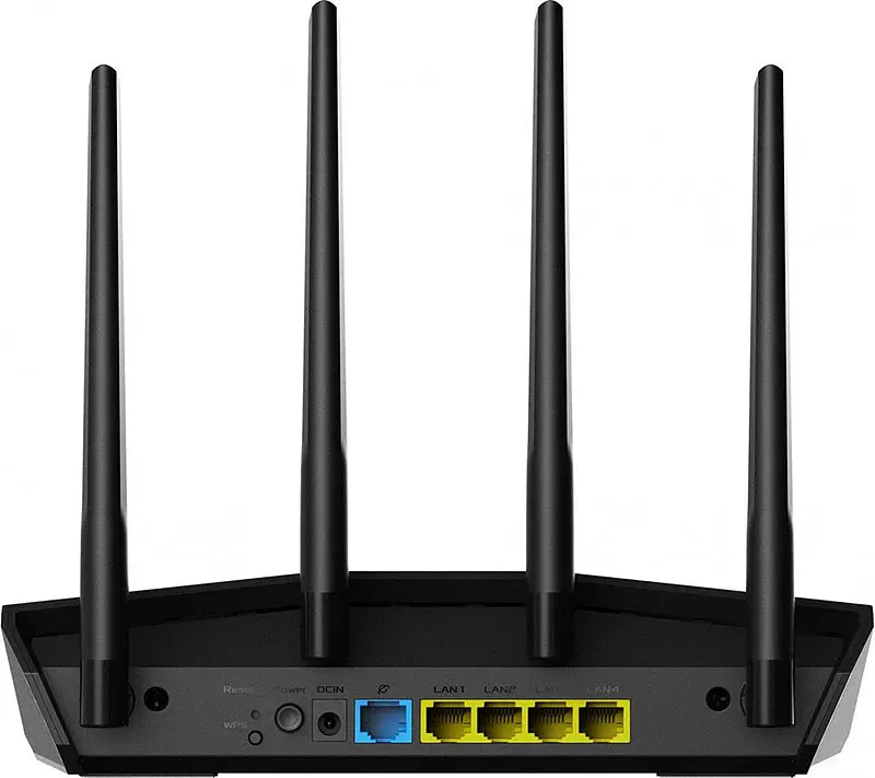 Wi-Fi маршрутизатор Asus Black - фото 3