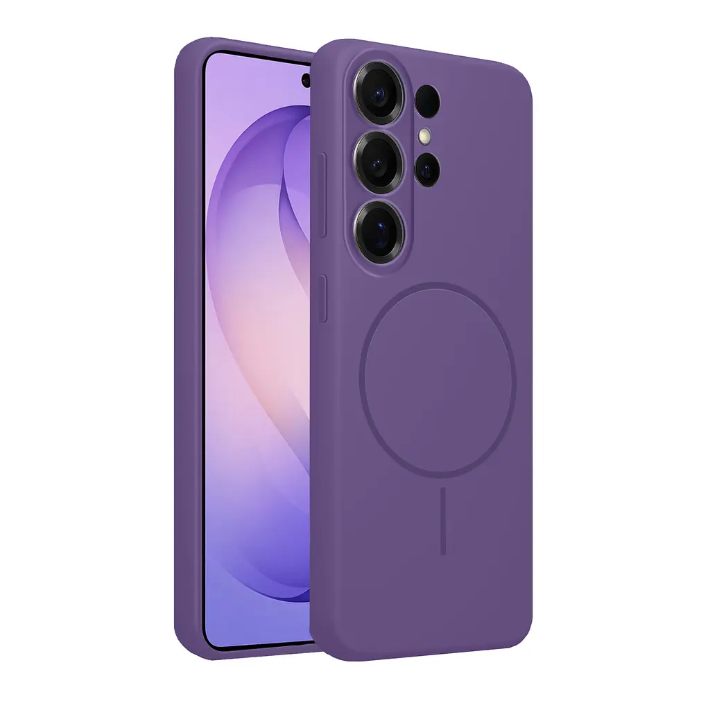 Чохол MAKE Samsung S26 Ultra Silicone Solo Cobalt Violet - фото 3