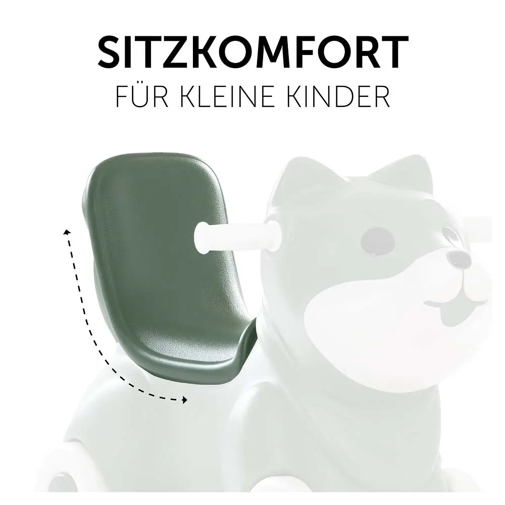 Качель-каталка Hauck 1st Rocker Fox Green, зеленая (80500-2) - фото 5