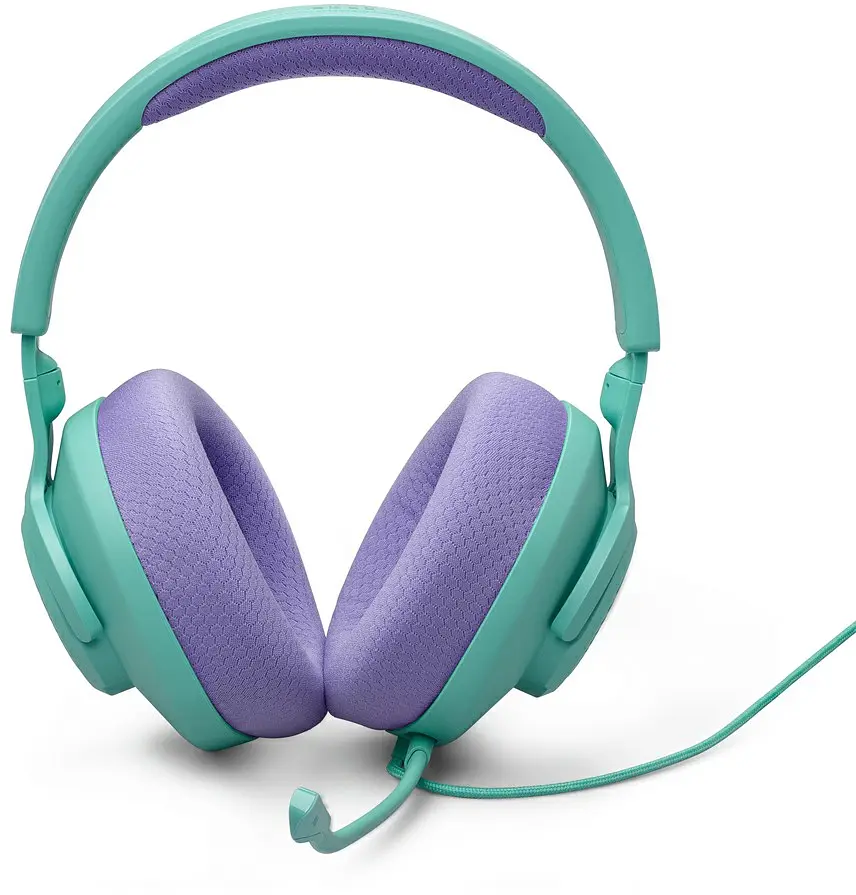 Навушники JBL Quantum 100M2 Cyan (JBLQTUM100M2CYN) - фото 2