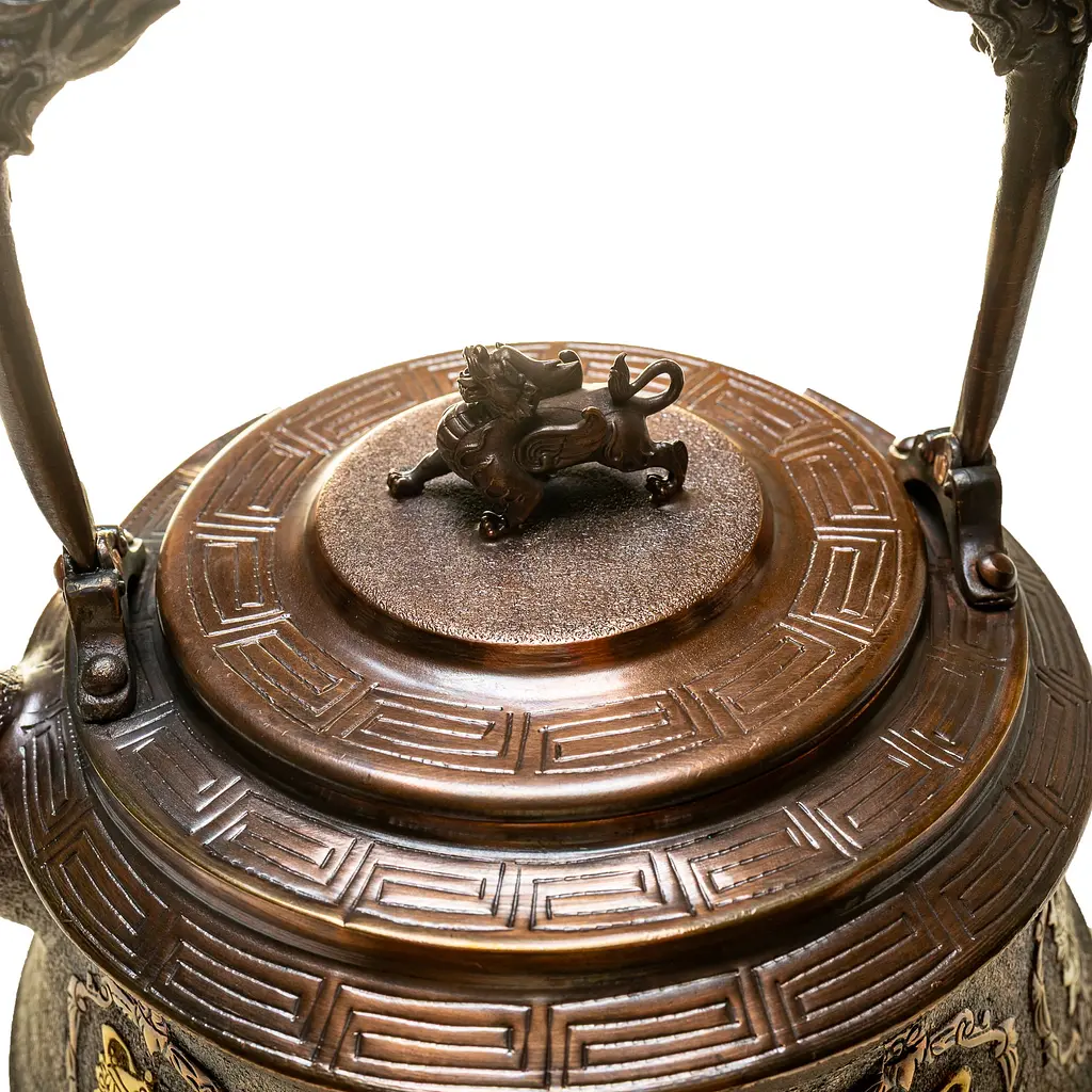 Чайник Newtea Вісім скарбів мідний 1.25 л - фото 13