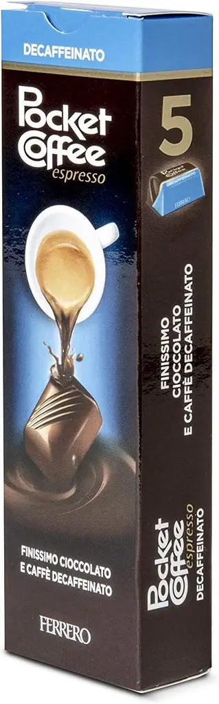 Шоколадні цукерки Ferrero Pocket Coffee Decaffeinato 5шт, 70г - фото 4