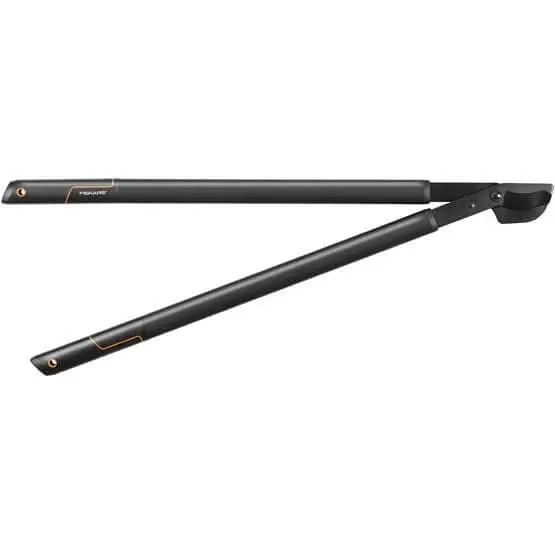 Великий площинний сучкоріз Fiskars з загнутими лезами SingleStep (L) L38 112460 (1001426)