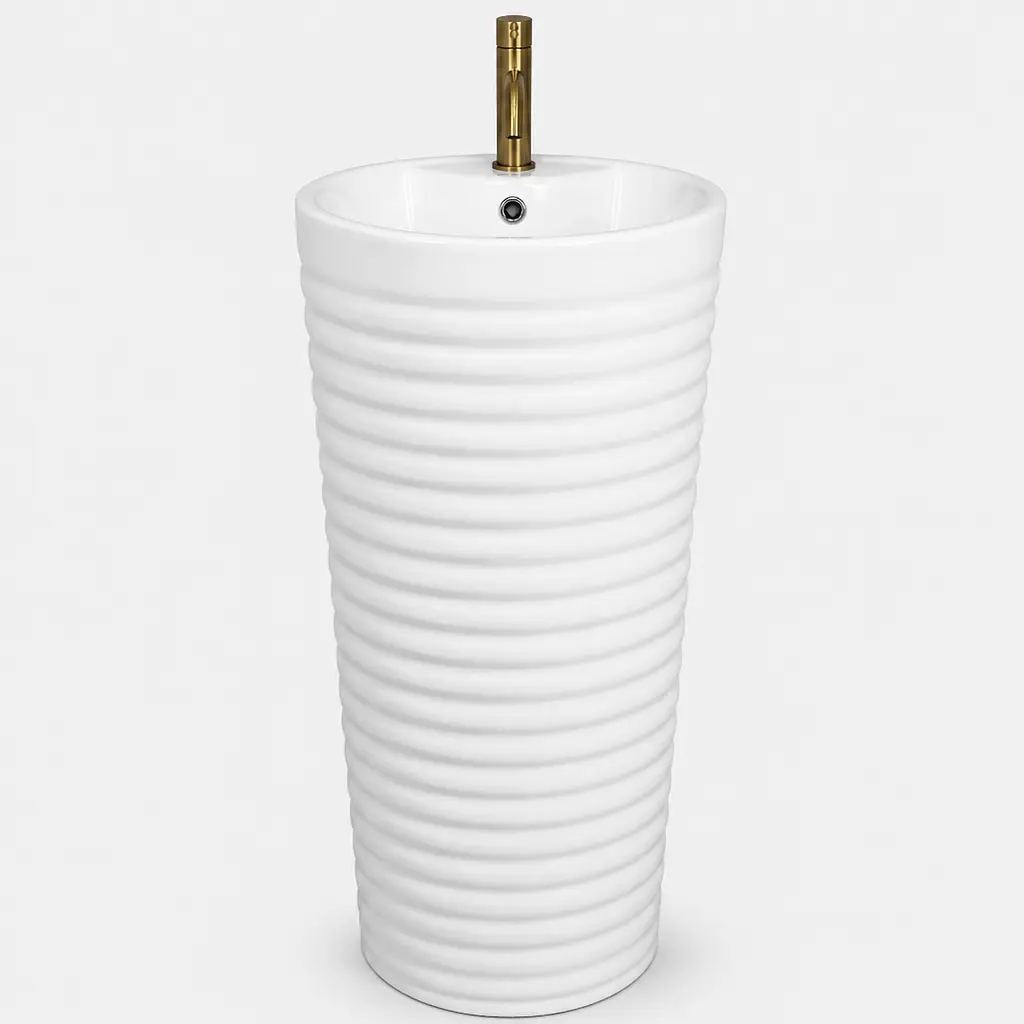 Умивальник VBI Salandra підлоговий 40x40 см white VBI-019035