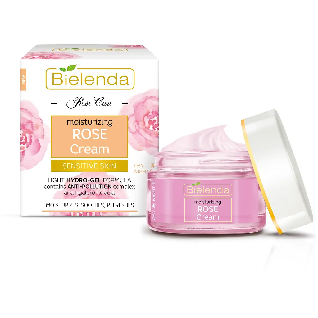 Крем для обличчя Bielenda Rose Care з троянди зволожуючий і заспокійливий 50 мл - фото 5