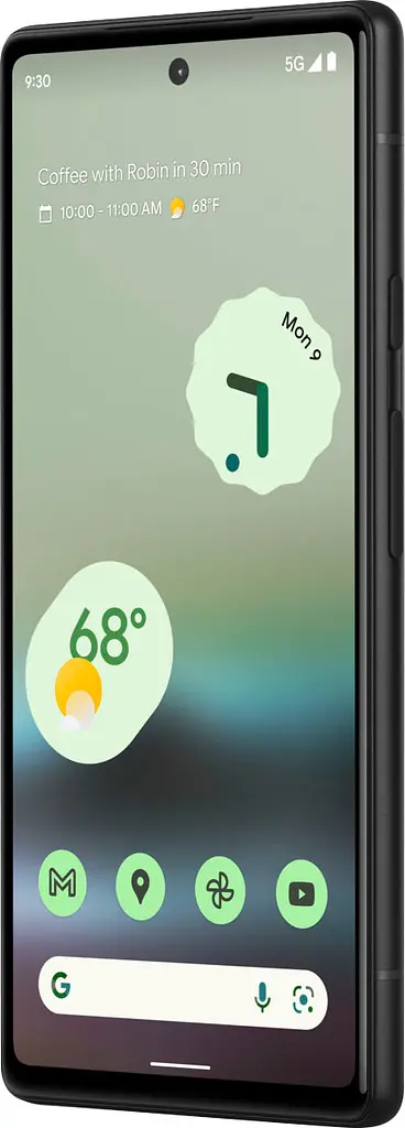 Смартфон Google Pixel 6a 6/128Gb US Chalk [71875] - фото 2