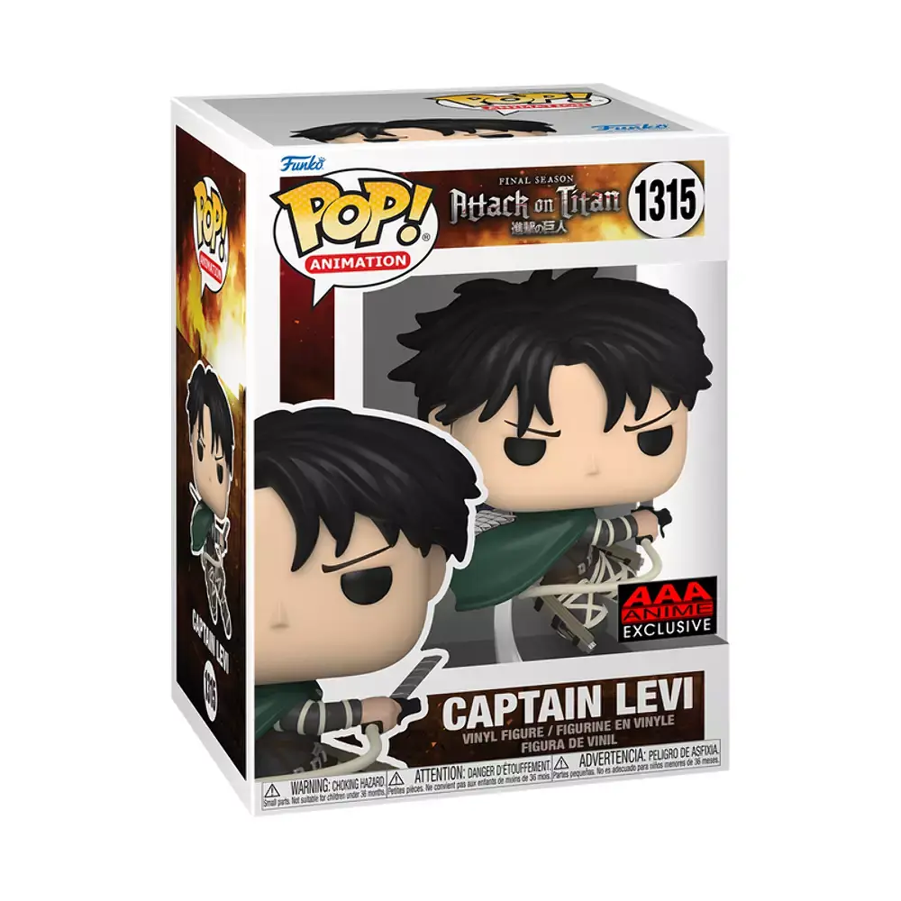 Фигурка Funko Pop Атака Титанов Леви Аккерман Attack on Titan Levi Ackerman  10 см Exclusive AT LA 1315E - фото 3