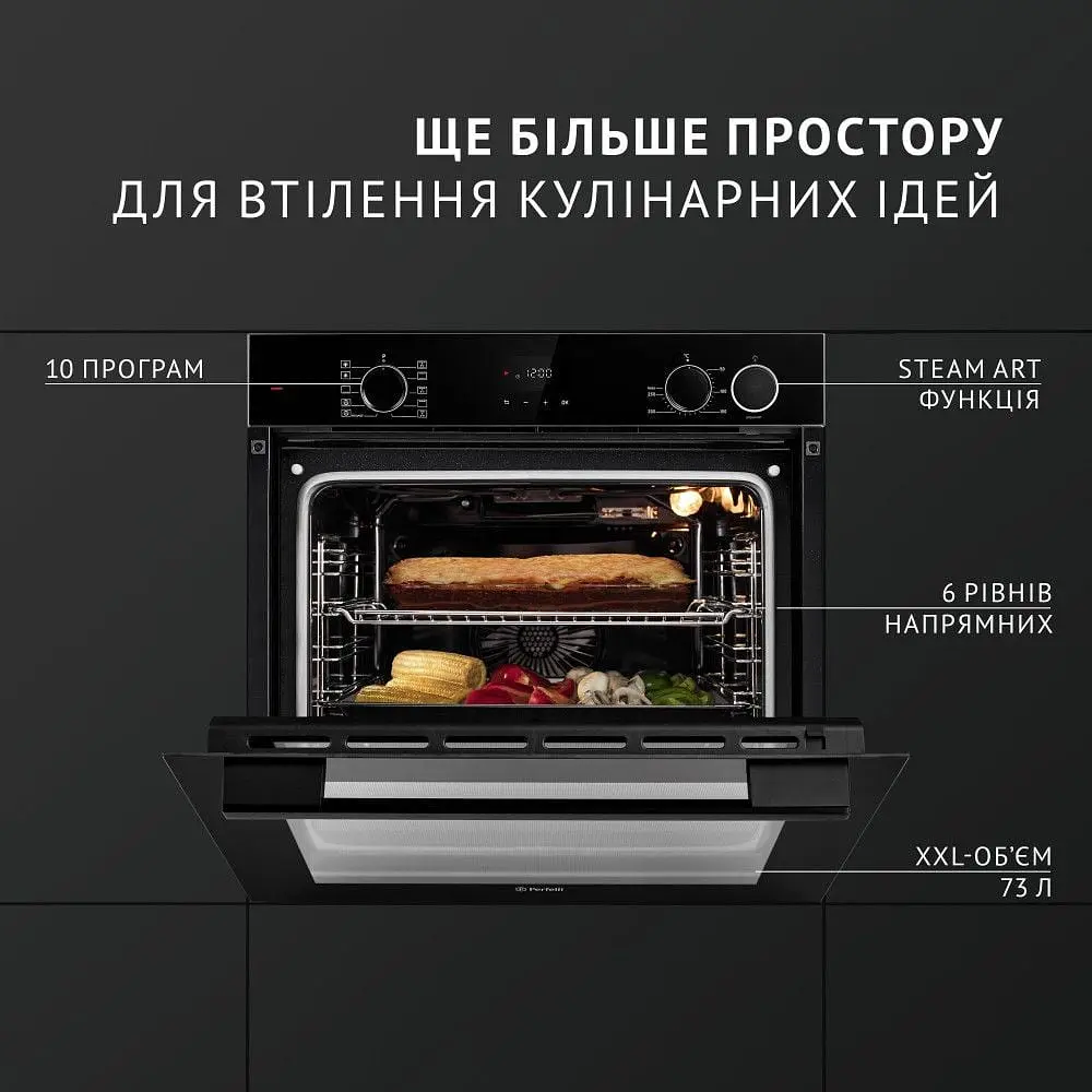 Духова шафа Perfelli Diamond 6D10NS Nero - фото 2