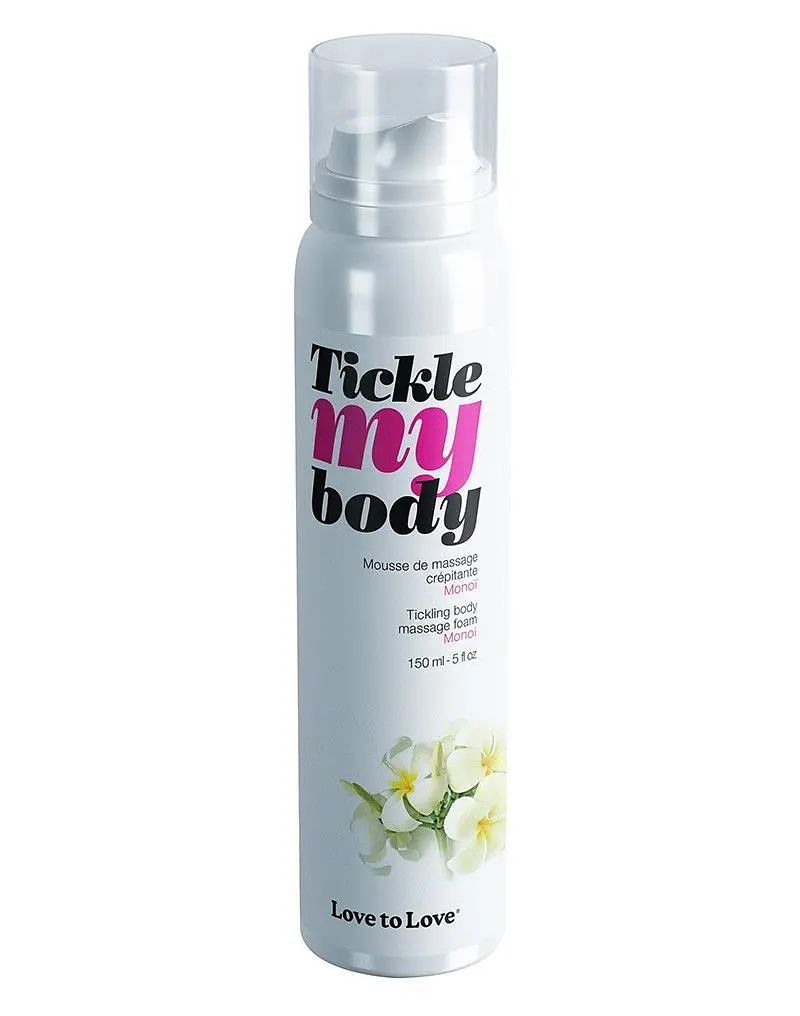 Масажна піна, що зволожує, 150 мл. Love To Love Tickle My Body Monoi - фото 2