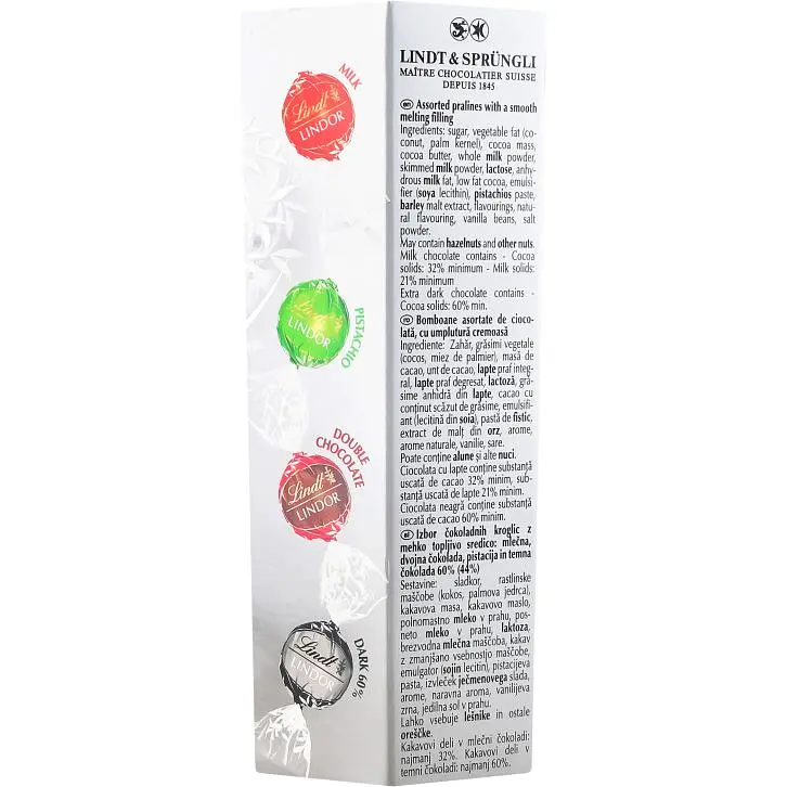 Цукерки Lindt Lindor Silver 200 г - фото 5