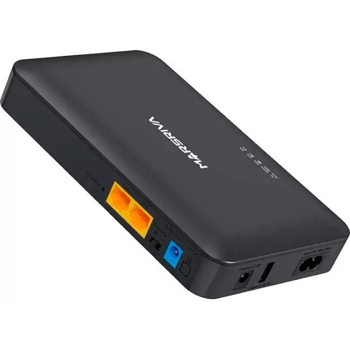 ДБЖ для маршрутизатора Marsriva KP2 EC DC+PoE+USB OUT 5V/9V/12V 18W 8000mAh (29.6Wh) - фото 3