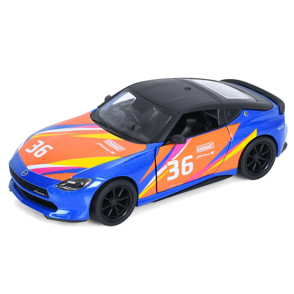 
Машинка інерційна 2023 Nissan Fairlady Z KT5443WF(Blue) 1:36, 12 см, відчиняються двері - фото 3
