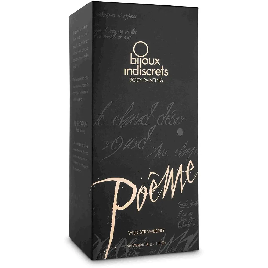 Фарба для тіла Bijoux Indiscrets Poeme полуниця 50 г - фото 4