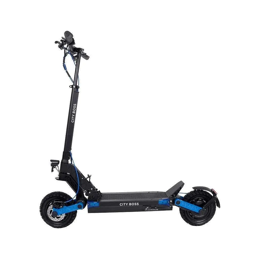 Електросамокат City Boss K1600 Black - фото 3