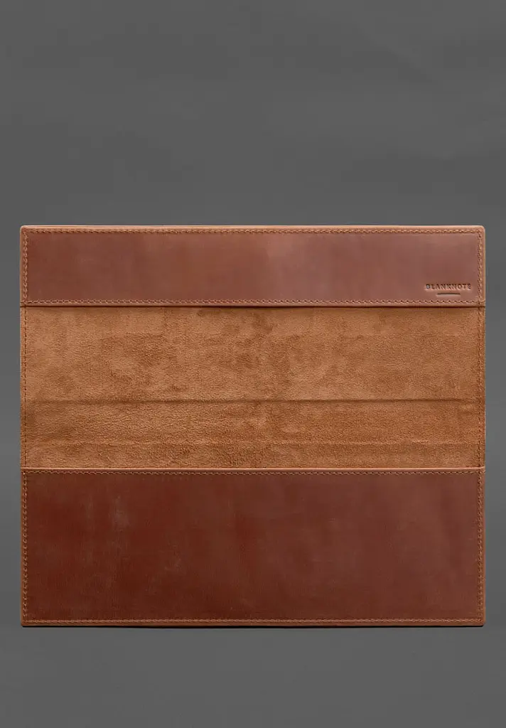 Настольный планер с блоком на пружине светло-коричневый Crazy Horse - фото 4