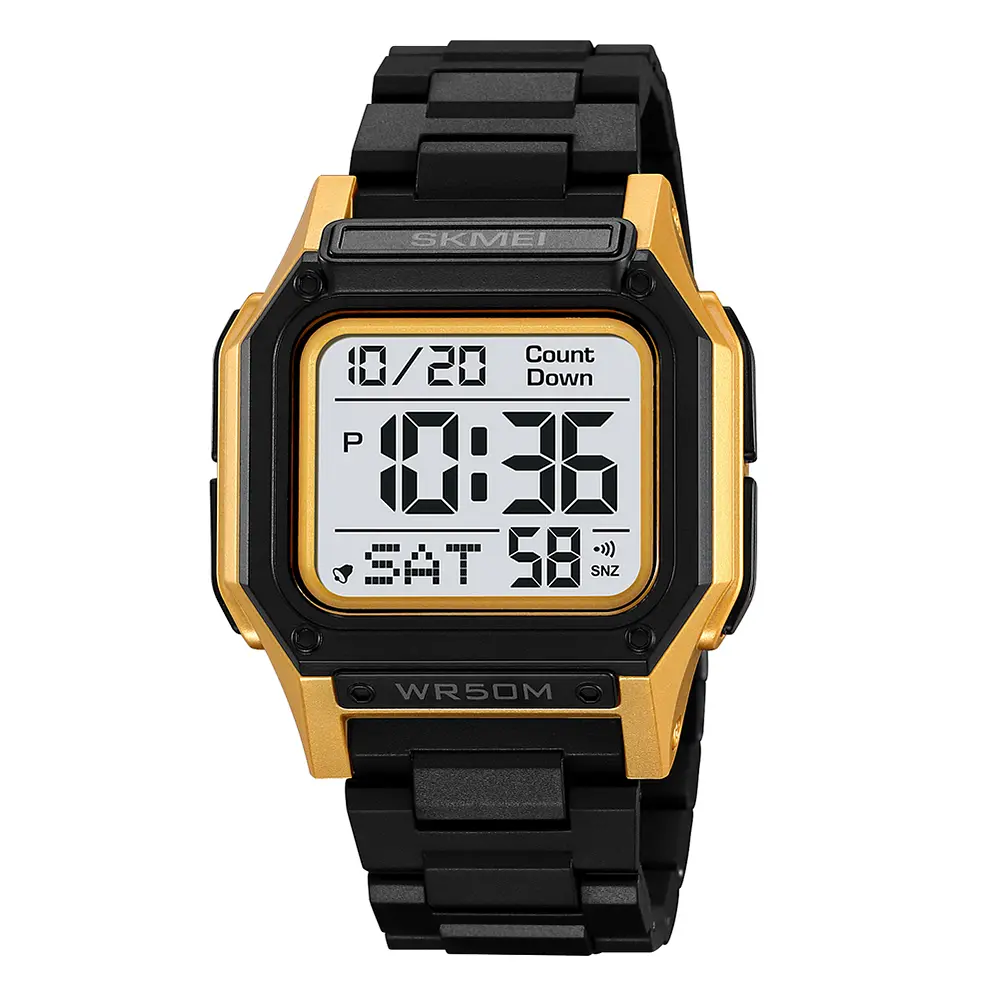 Чоловічий наручний годинник 2264BKGDWT Black-Gold-White Skmei acs0030089