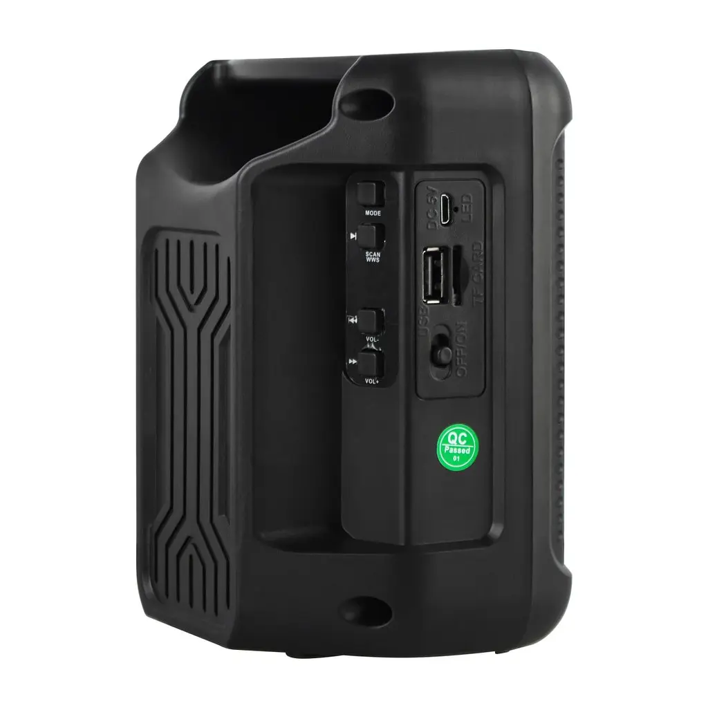 Портативная акустика Kolav J401 4" USB TF FM Bluetooth TWS 3.7V 800mA - фото 2