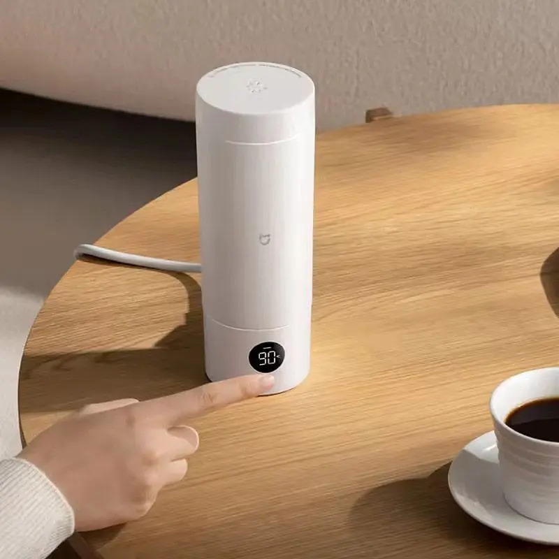 Термос MiJia Portable Electric Cup 2 350ml White (MJDRB02PL) [105358] - фото 2