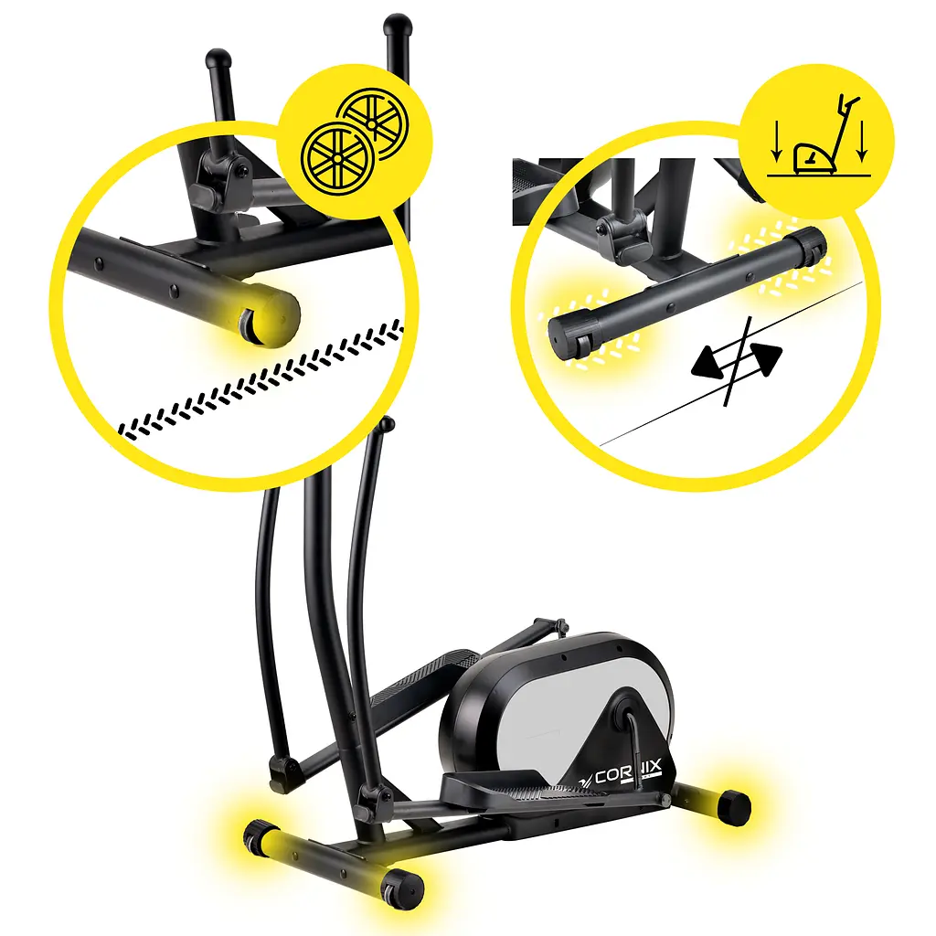 Орбитрек электромагнитный Cornix Mia Black - фото 6