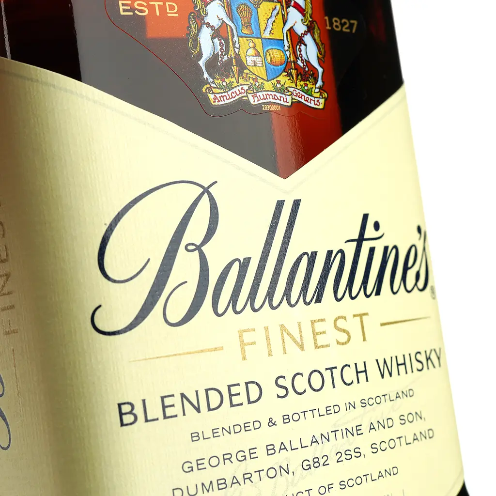Набір Віскі Ballantine's Finest 40% 0.7 л + 2 келихи (732960) - фото 8